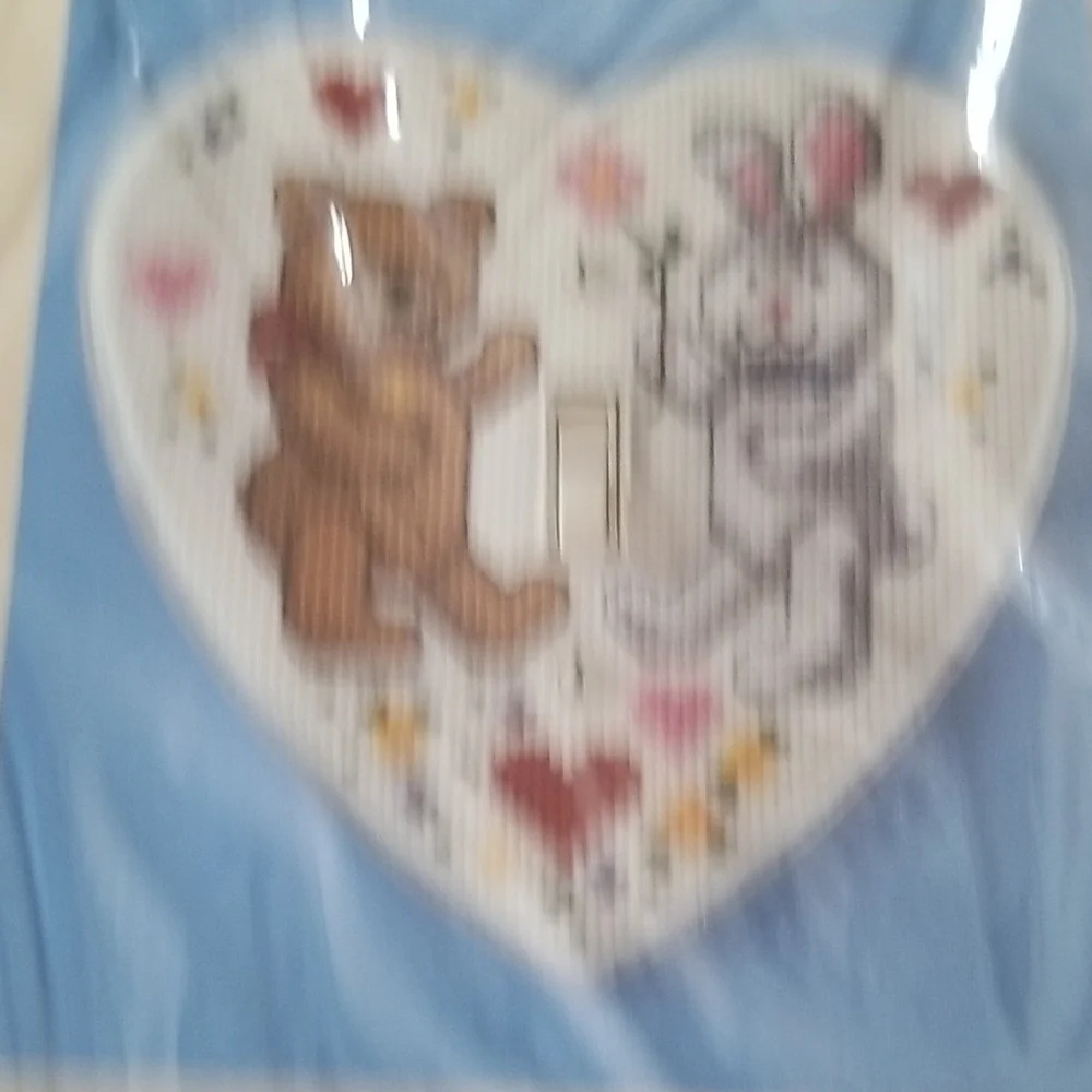 Hummingbird and Bear & Bunny Switch Plates Cross Stitch The Creative circle - Picture 3 of 7